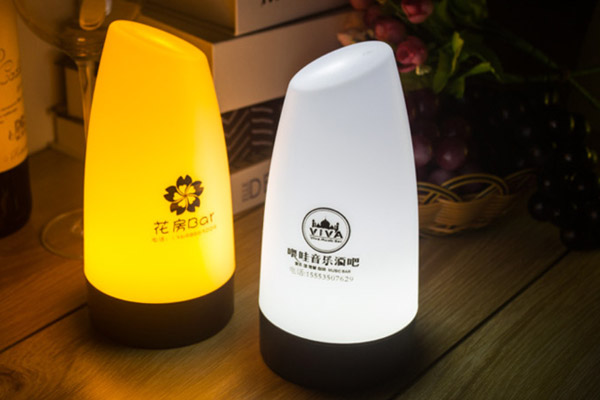 LED rechargeable bar table lamp